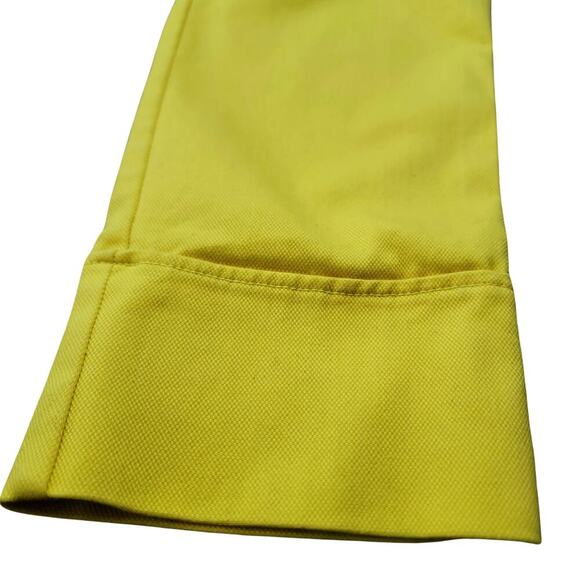 MAEVE High Waist Yellow Cigarette Capri Pants Womens 6 Glamorous Versatile Rich - Picture 14 of 14